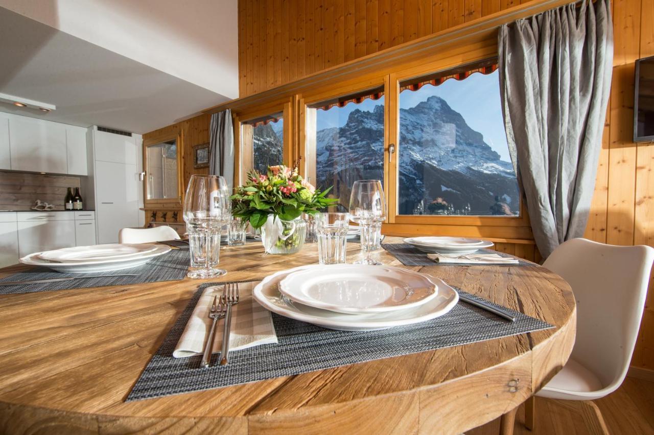 Chalet Sunneblick グリンデルヴァルト エクステリア 写真